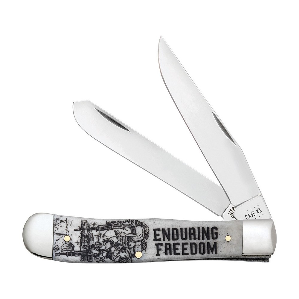 Case Enduring Freedom Trapper Bone