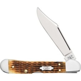 Case Mini Copperlock Antique Bone