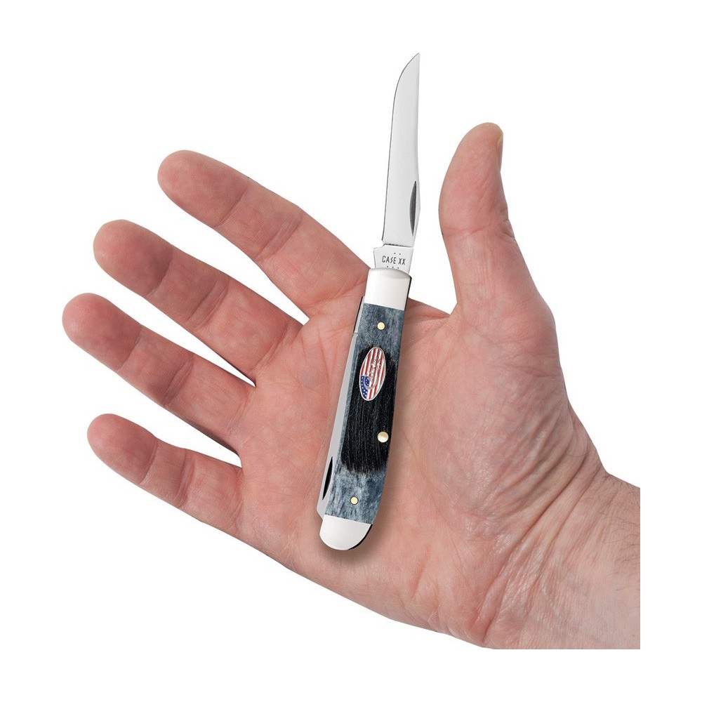 Case Mini Trapper Gray Sawcut