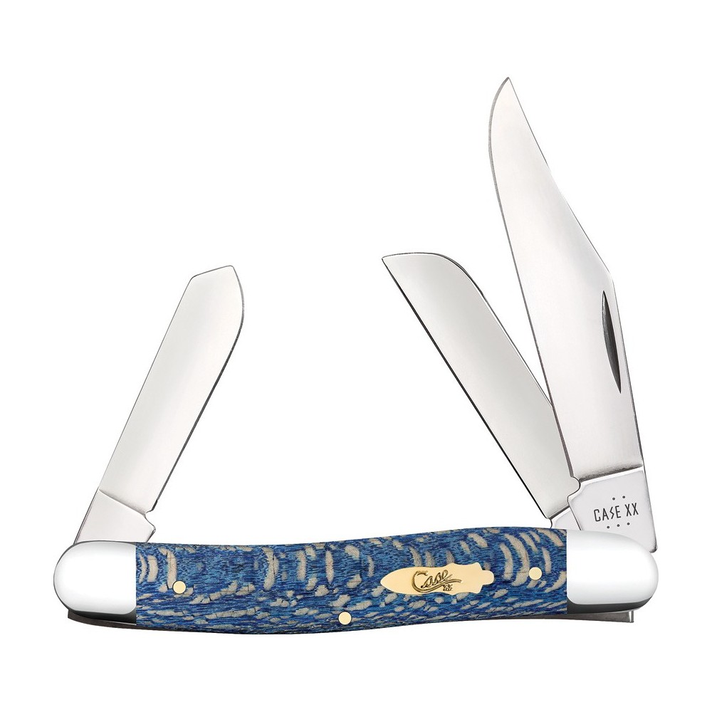 Case Stockman Blue Sycamore