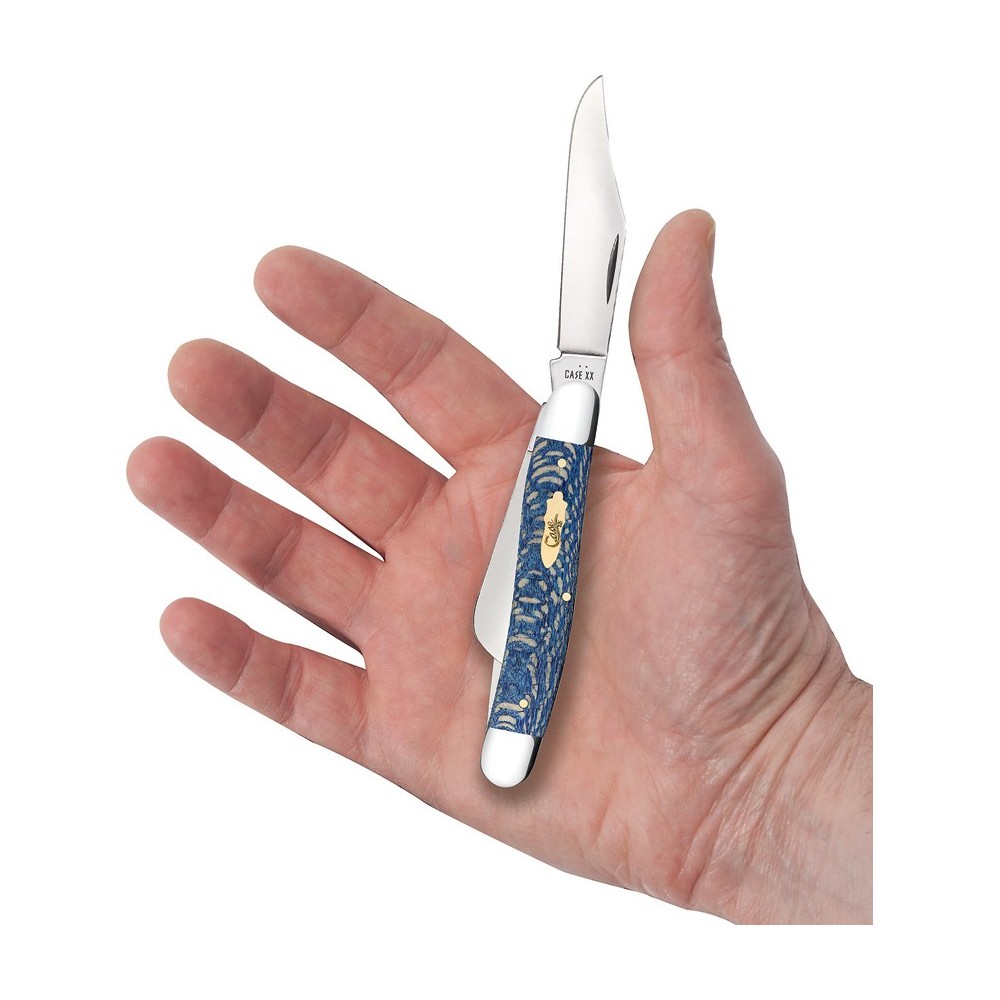 Case Stockman Blue Sycamore