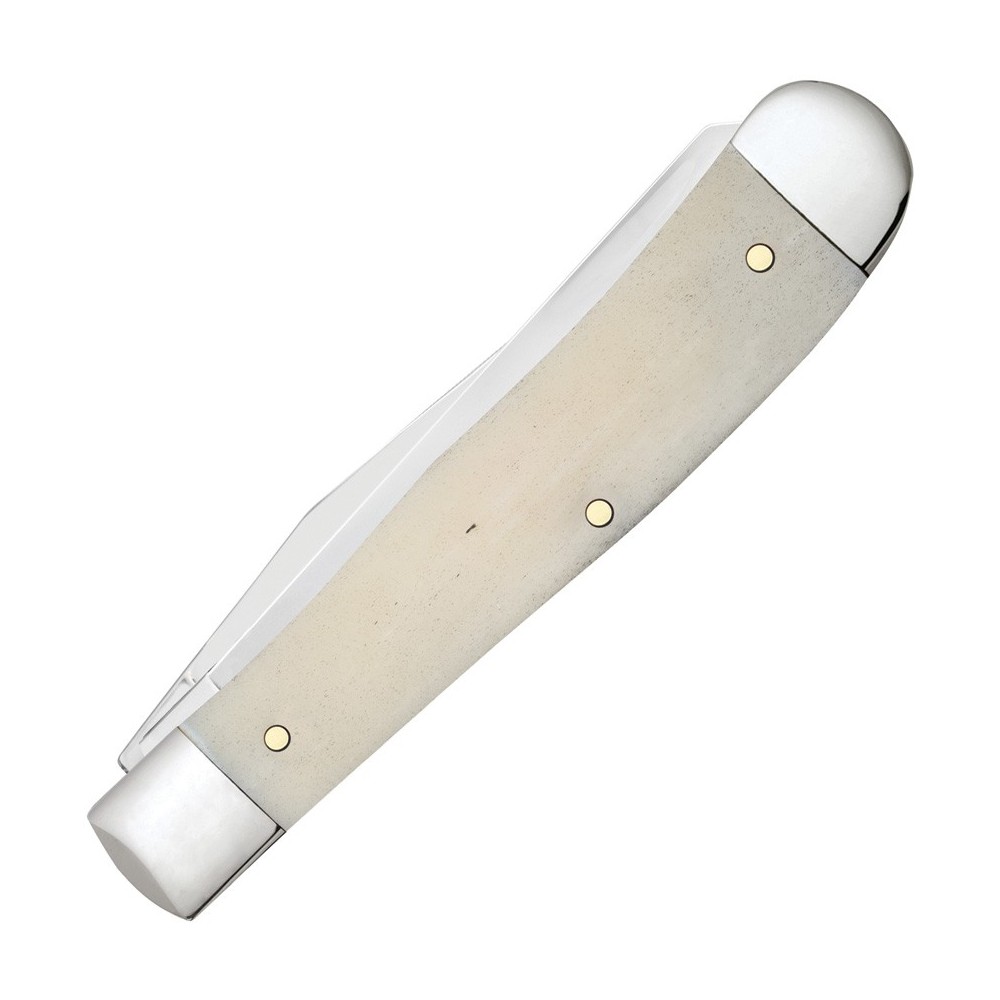 Case Patriotic Trapper Smooth Bone
