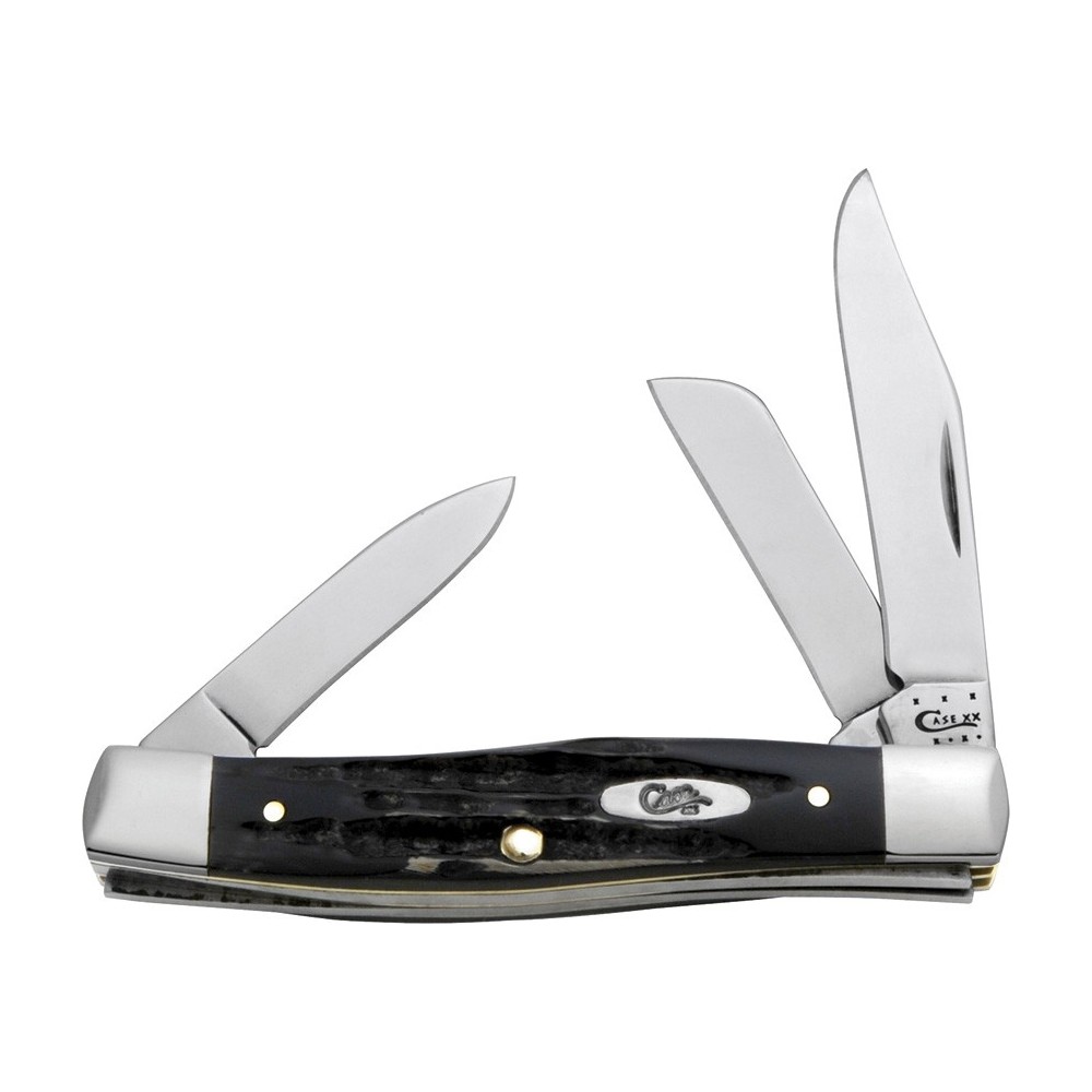 Case Medium Stockman Buffalo Horn