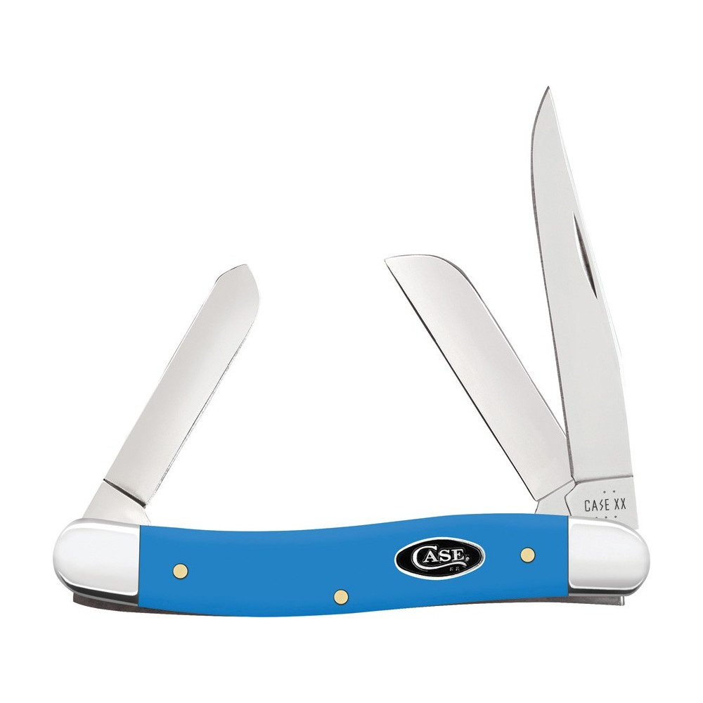 Case Md Stockman Light Blue Syn