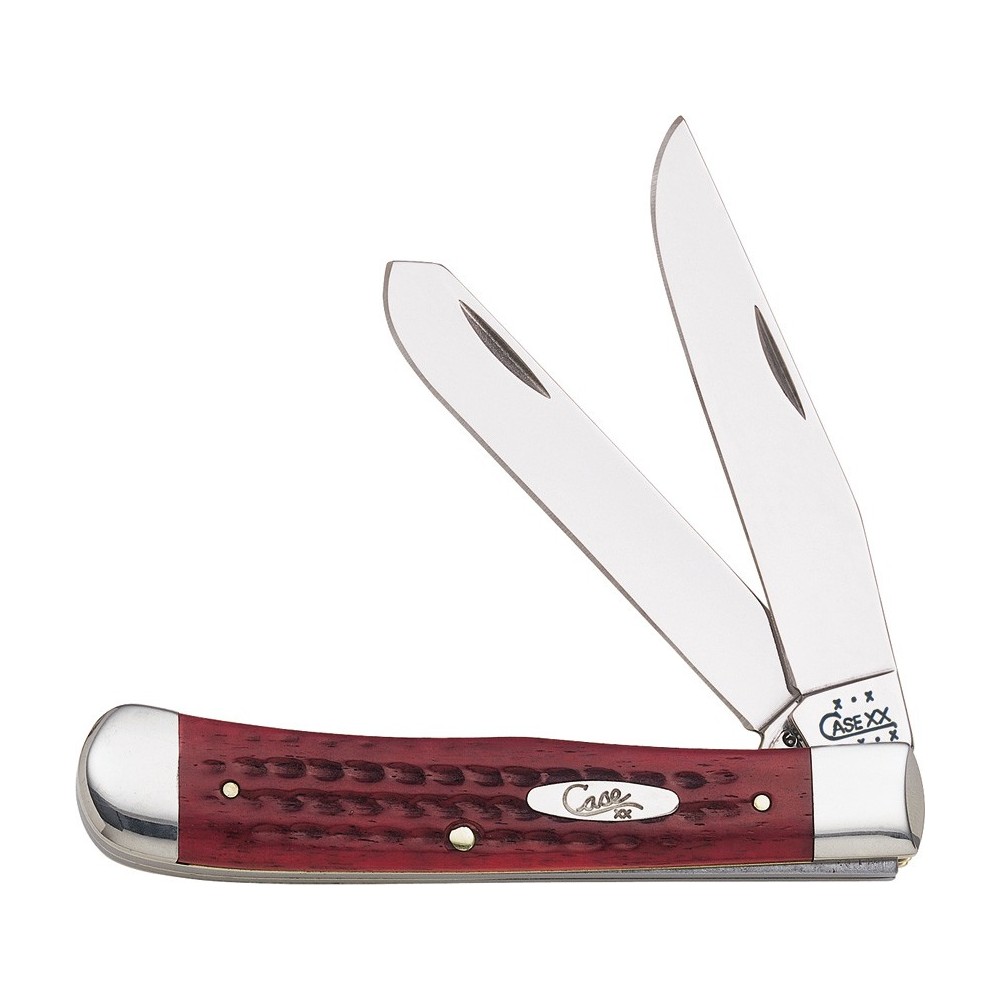 Case Trapper Red Pocket Worn