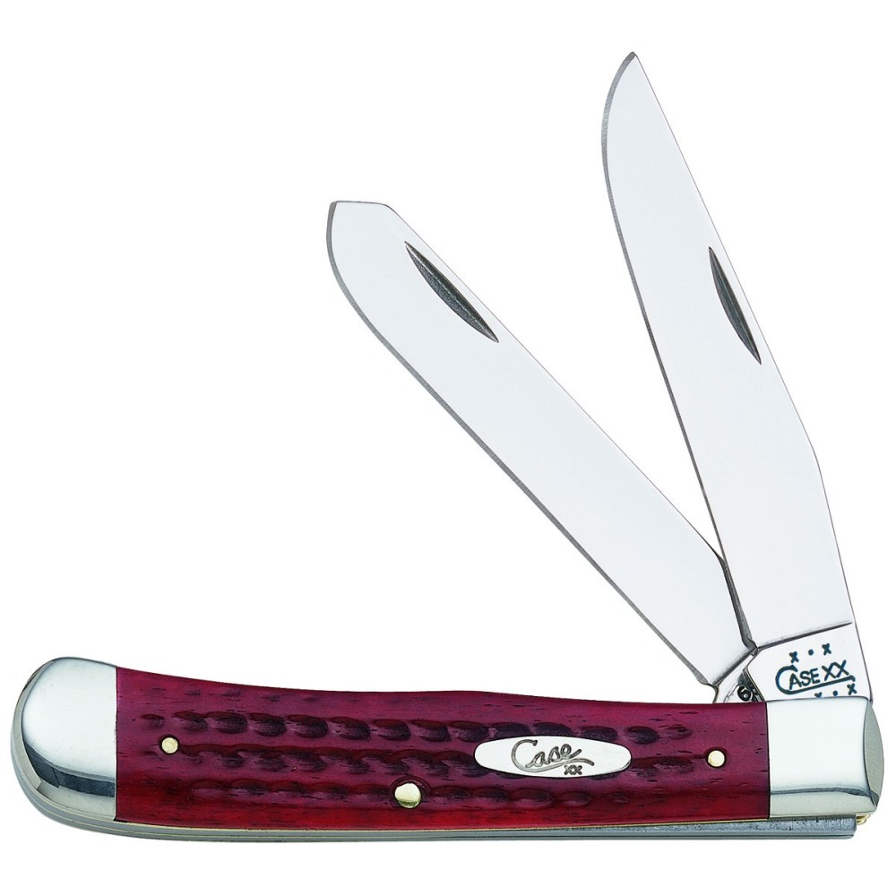 Case Trapper Red Pocket Worn