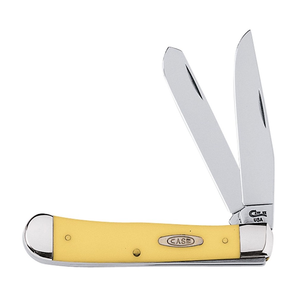 Case Trapper Yellow Stainless