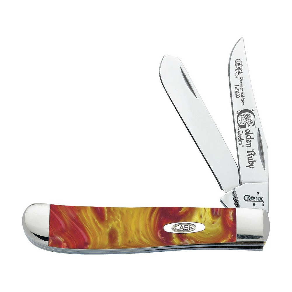 Case Mini Golden Ruby Trapper