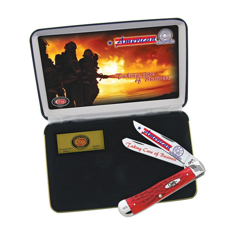 Case American Firefighter Gift Set