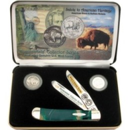 Case American Bison/Buffalo Nickels
