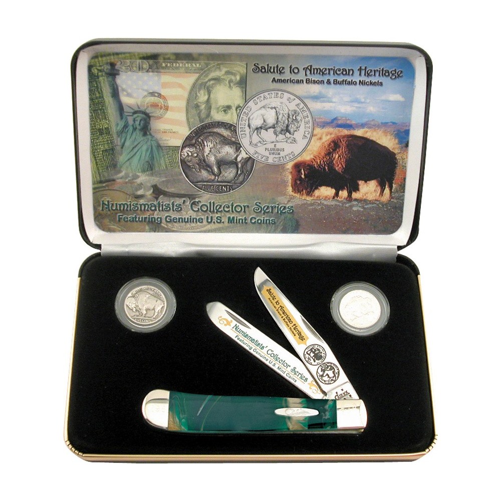 Case American Bison/Buffalo Nickels