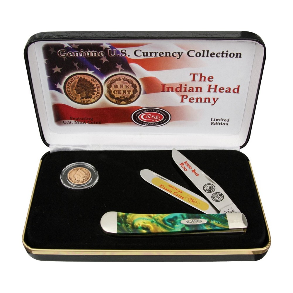Case Indian Head Penny Gift Set