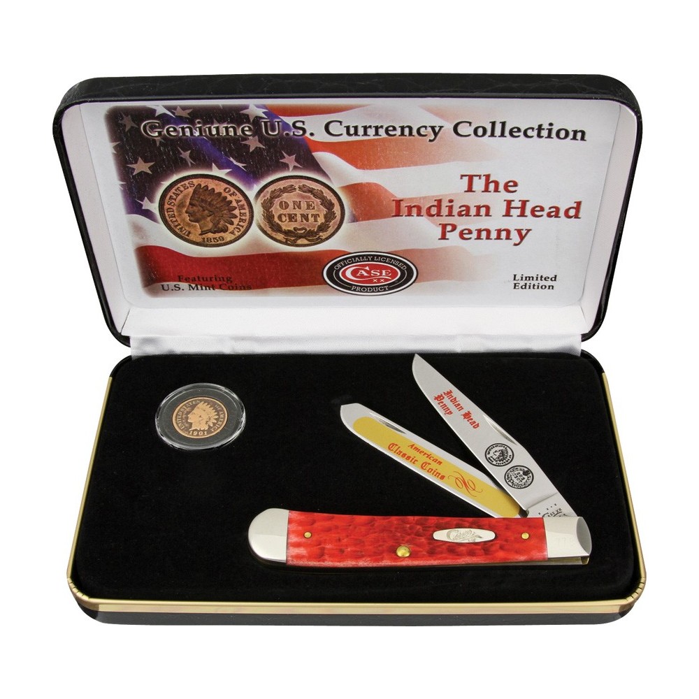 Case Indian Head Penny Gift Set