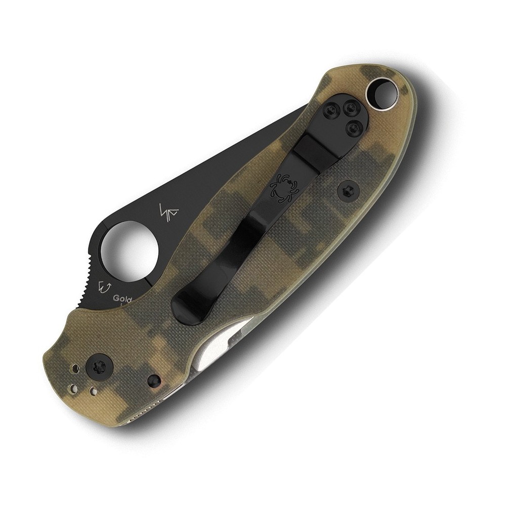 Spyderco Para 3 Black Blade