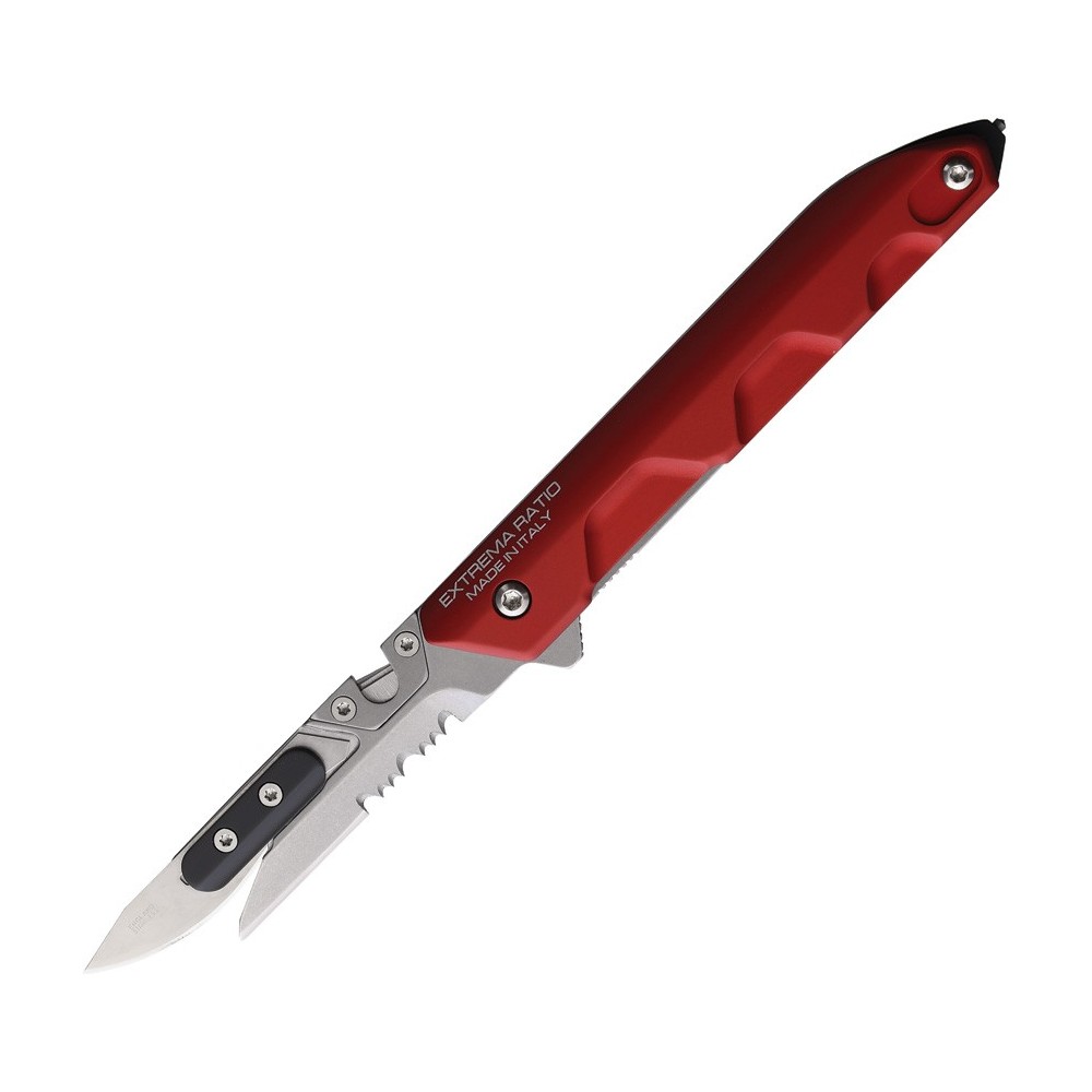 Extrema Ratio Ferrum Rescue Linerlock Red