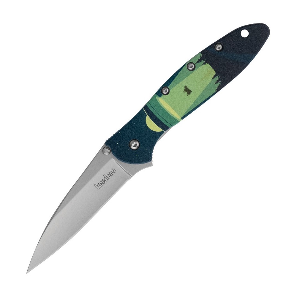 Kershaw Leek Linerlock A/O UFO Abducti
