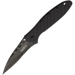 Kershaw Leek Linerlock A/O CF Damascus