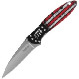 Kershaw Leek Linerlock A/O 1776 Flag