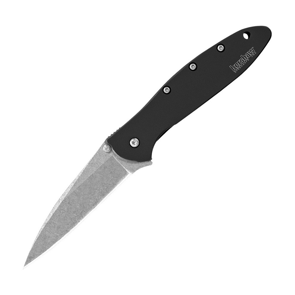 Kershaw Leek Linerlock A/O Black SW