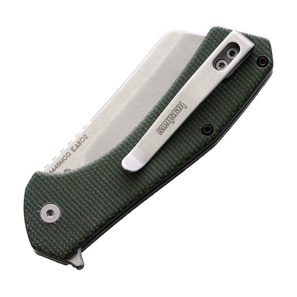 Kershaw Static Framelock Green D2