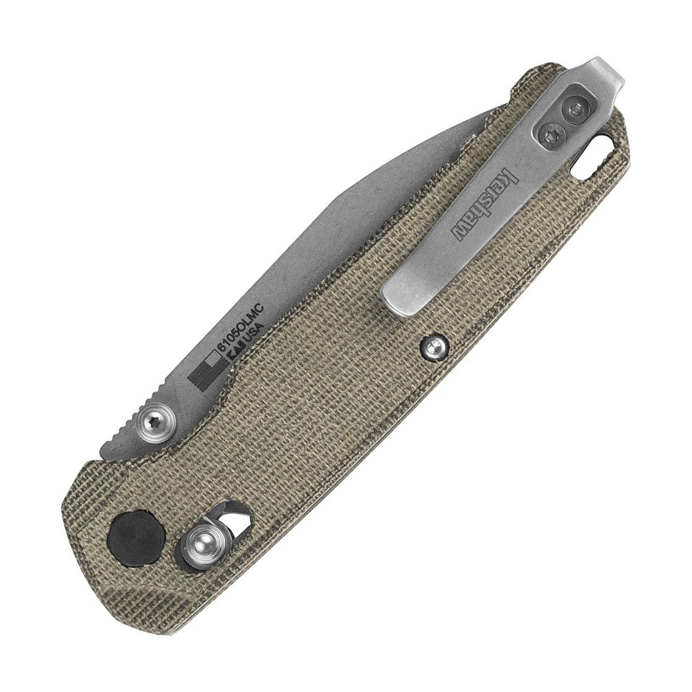 Kershaw Bel Air DuraLock Green Mic