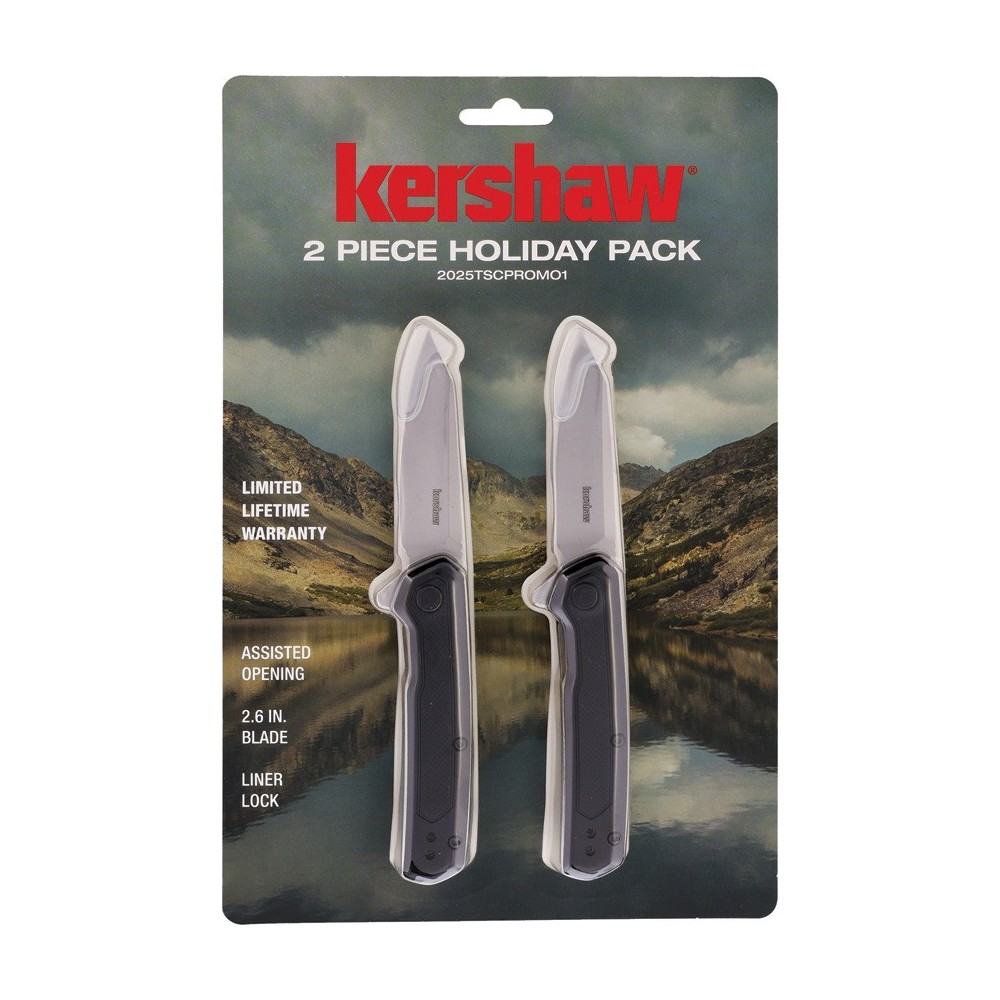 Kershaw 2pc Holiday Pack Linerlock A/O