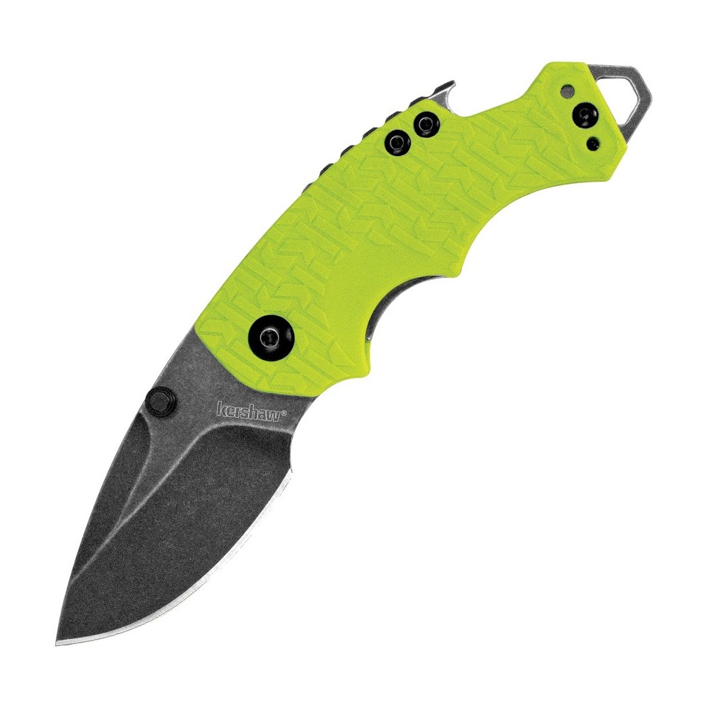 Kershaw Shuffle Lime Green BlackWash