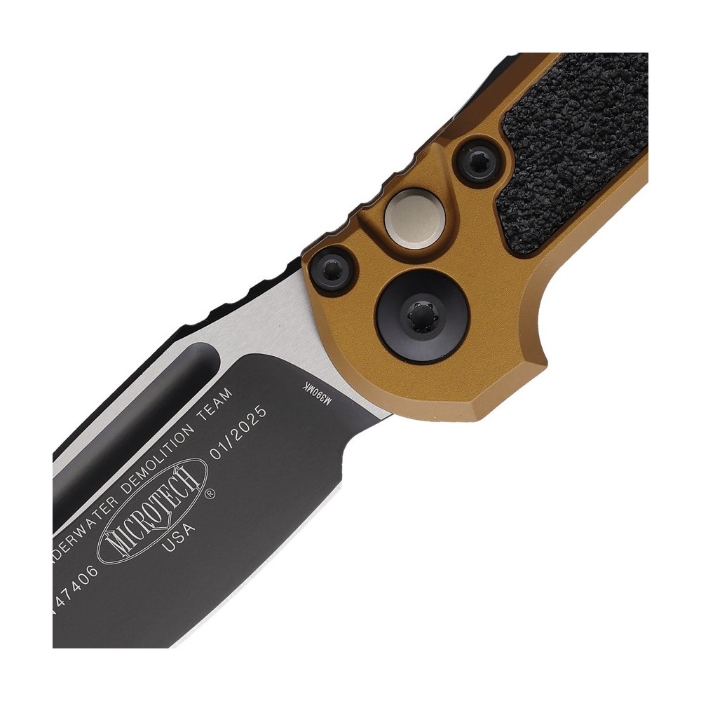 Microtech Auto LUDT Button Lock GenIII