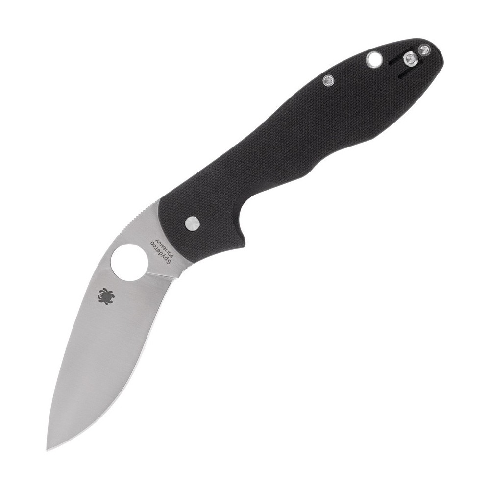 Spyderco Retract Linerlock Black G10