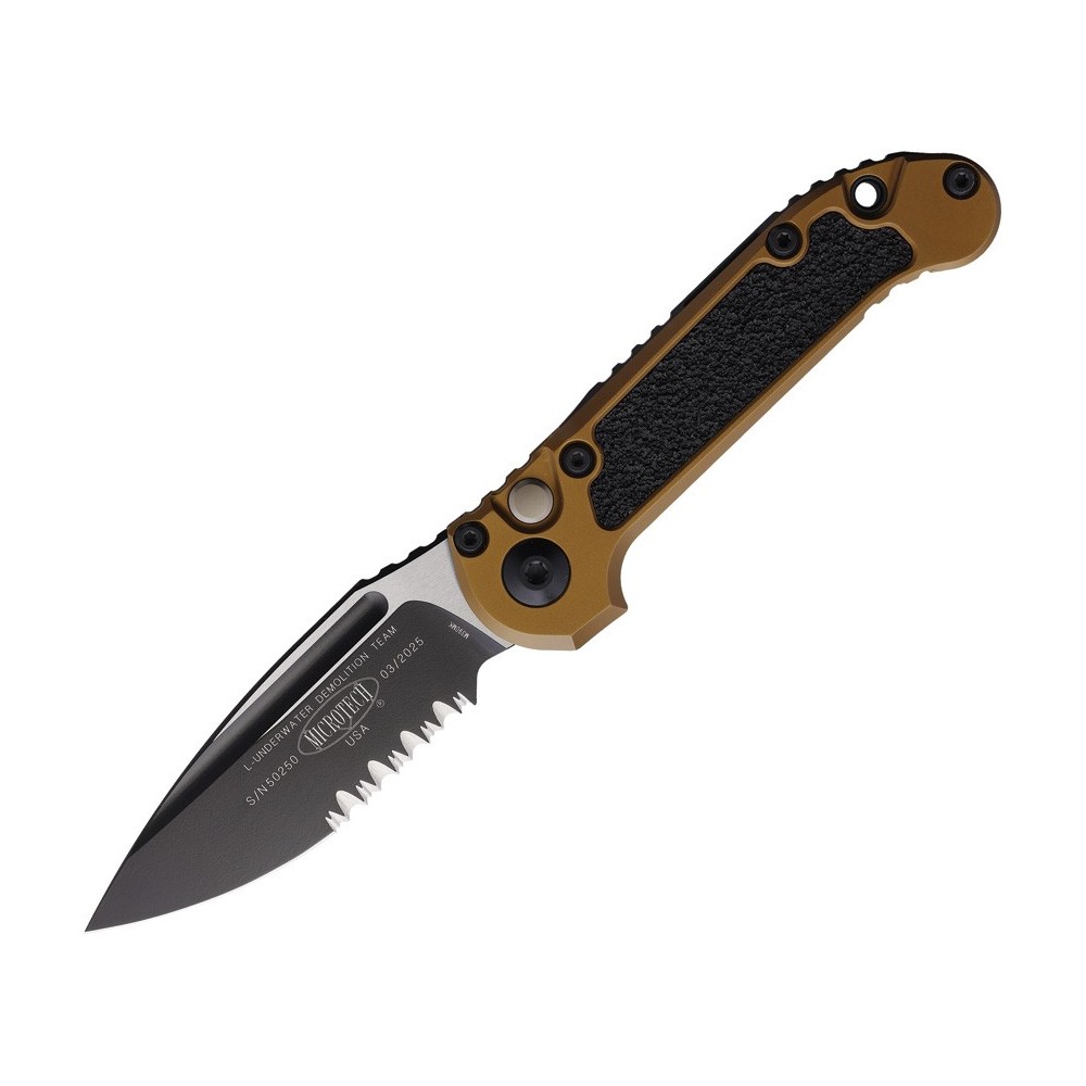 Microtech Auto LUDT Button Lock GenIII