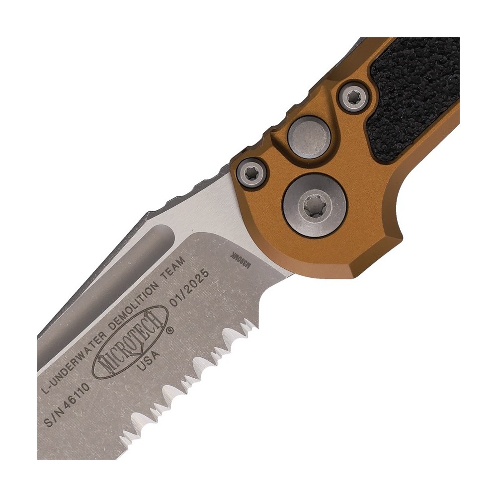 Microtech Auto LUDT Button Lock GenIII