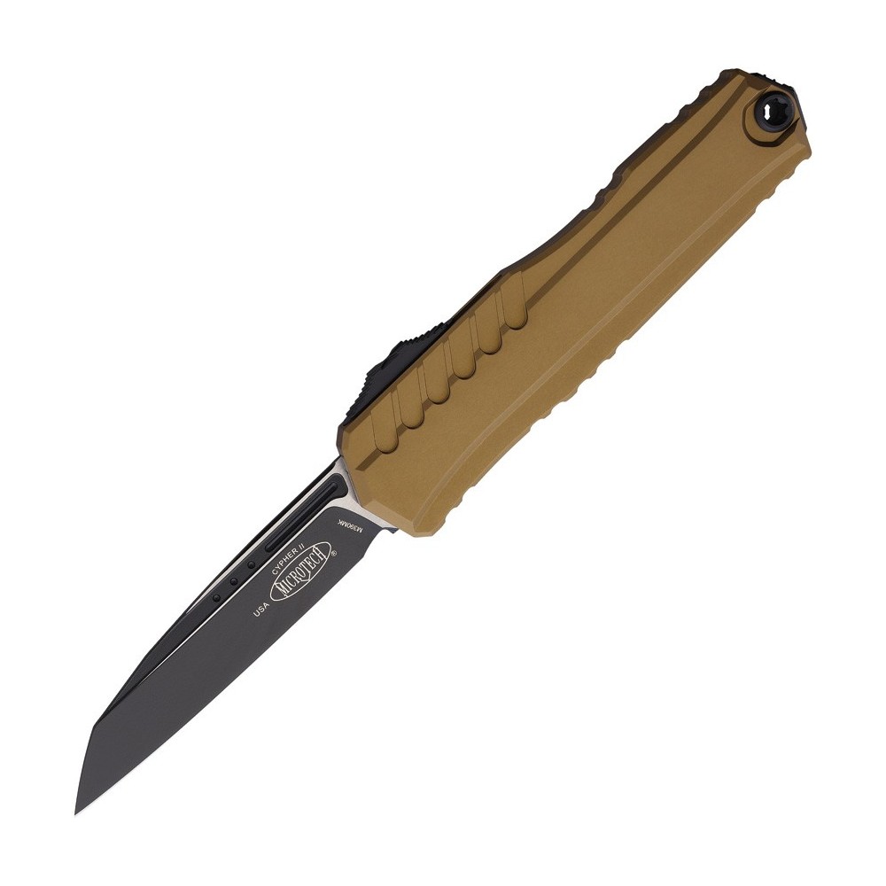 Microtech Auto Cypher II OTF S/E Tan