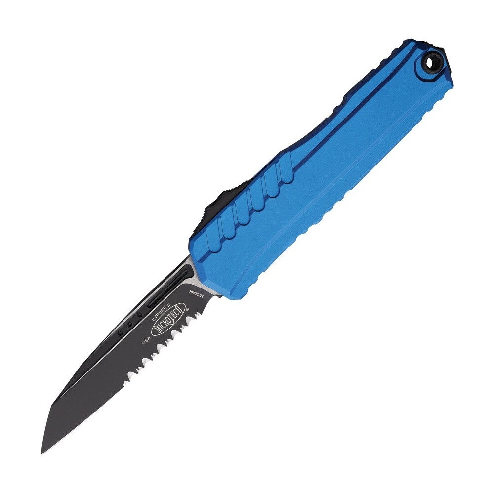 Microtech Auto Cypher II S/E OTF blue