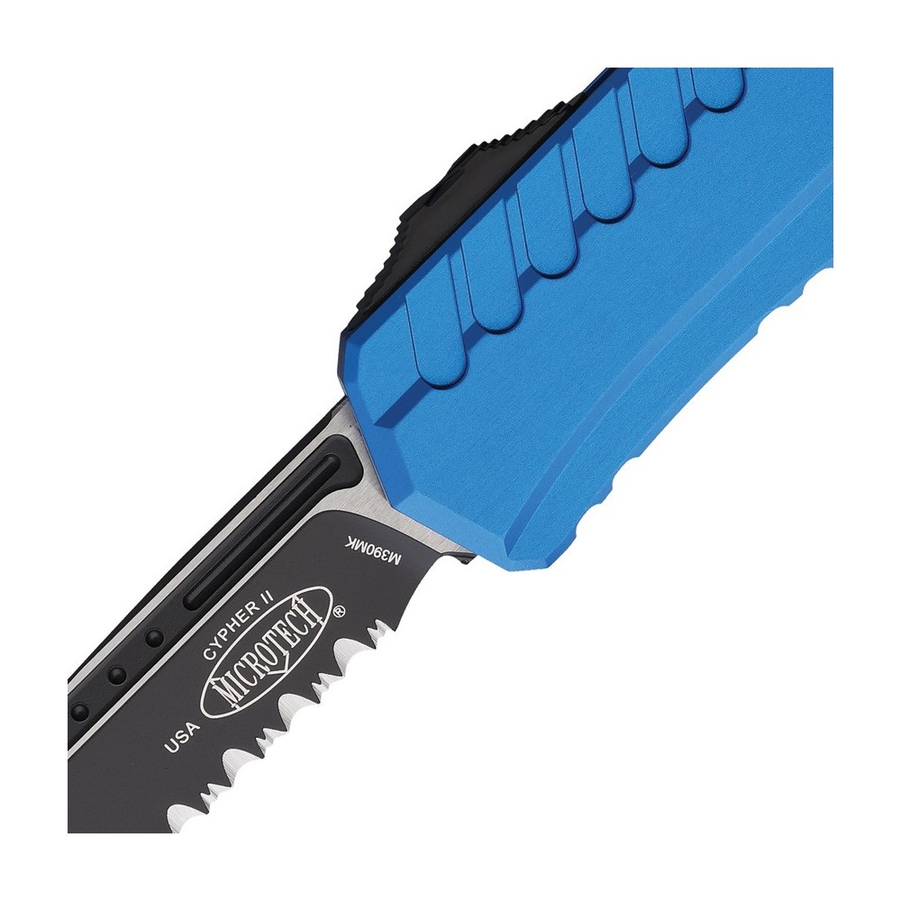 Microtech Auto Cypher II S/E OTF blue