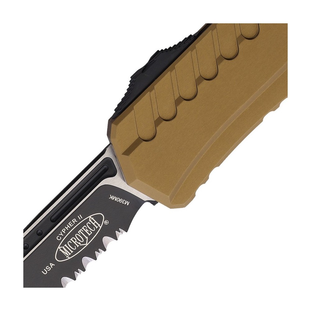 Microtech Auto Cypher II OTF S/E Tan
