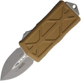 Microtech Auto Exocet OTF D/E AP Tan