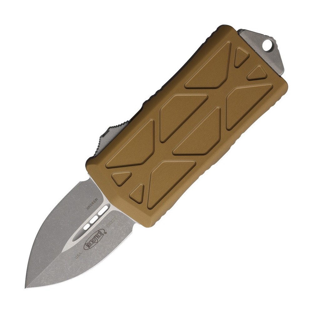 Microtech Auto Exocet OTF D/E AP Tan