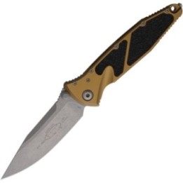 Microtech Socom Elite T/E Linerlock Tan
