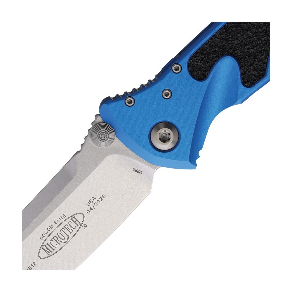 Microtech Socom Elite S\E Linerlock Blue