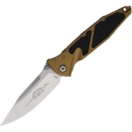 Microtech Socom Elite S\E Linerlock Tan