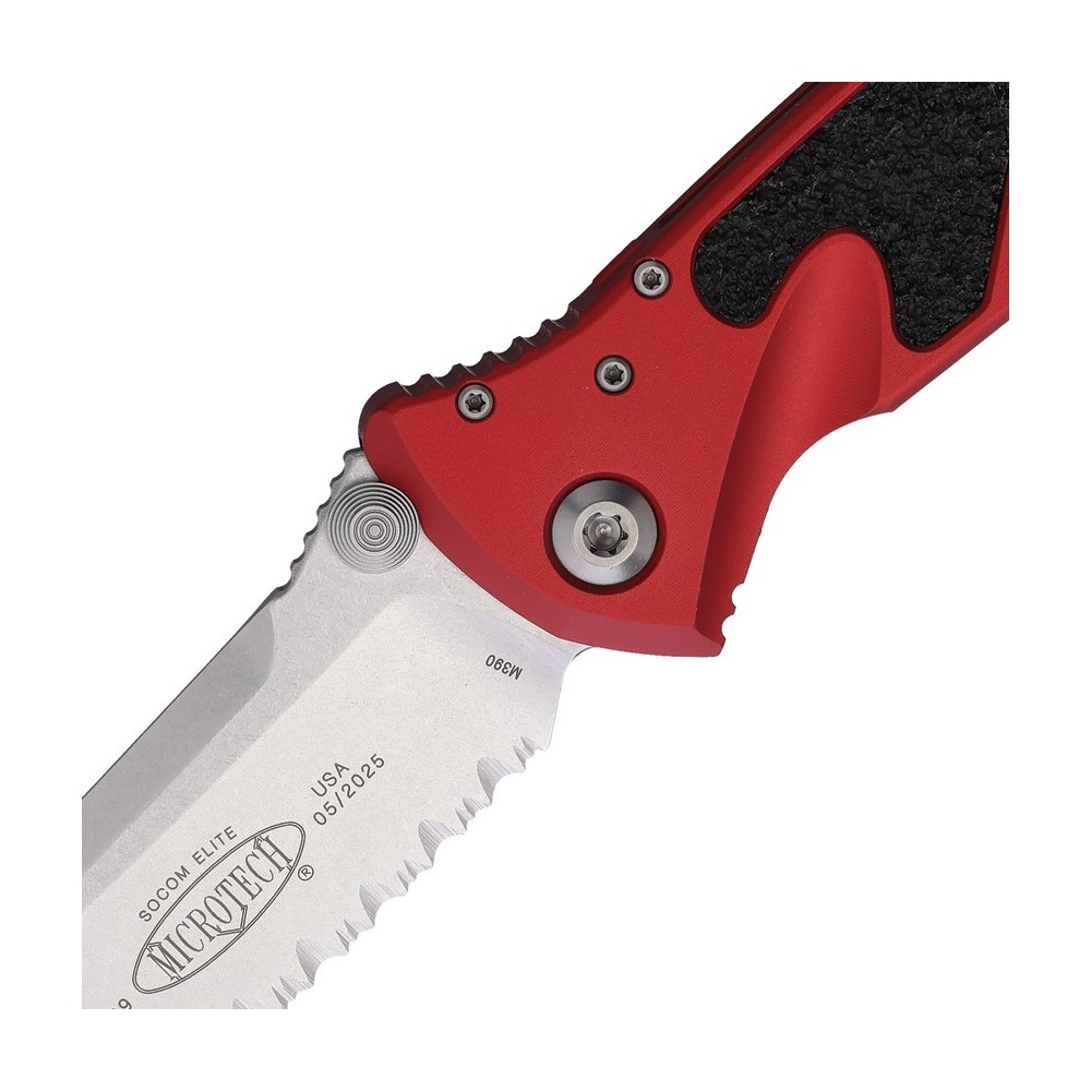 Microtech Socom Elite S\E Linerlock Red