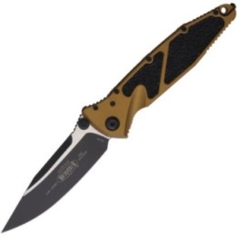 Microtech Socom Elite S\E Linerlock Tan