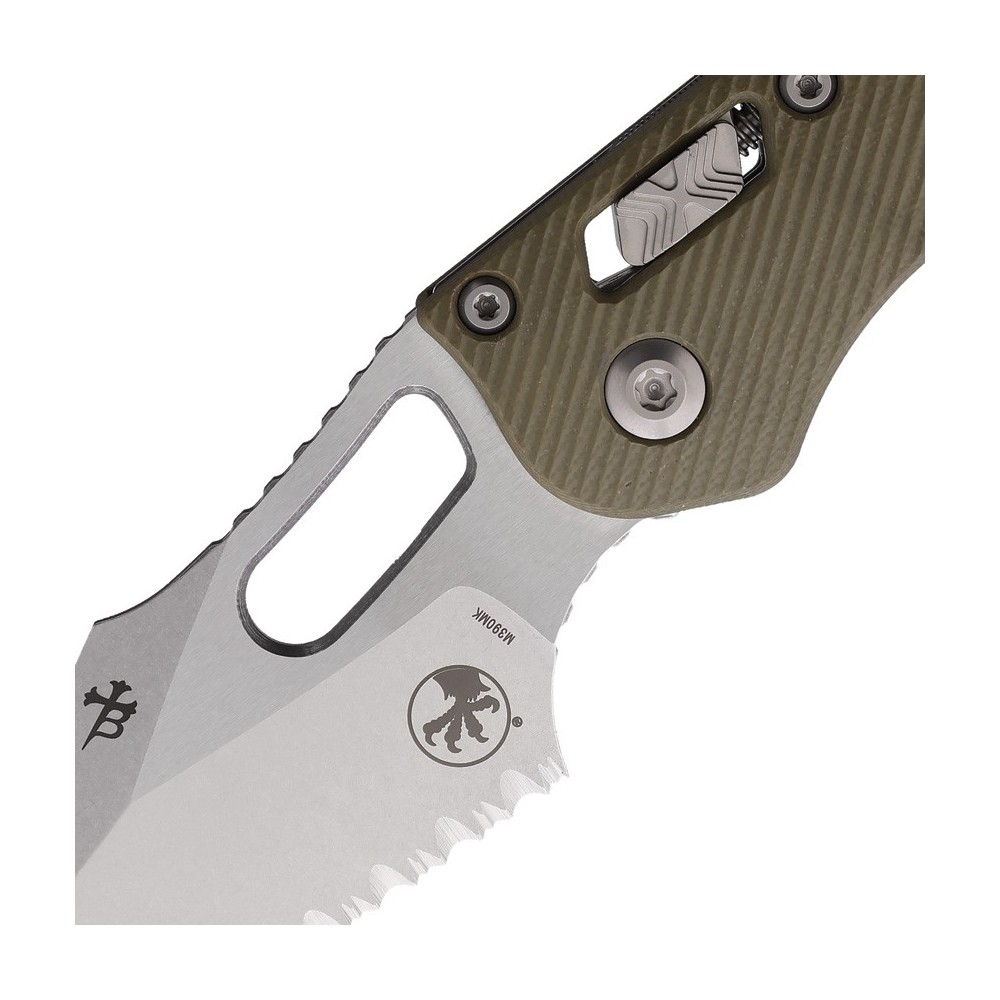 Microtech Stitch Ram Lok PS Fluted OD
