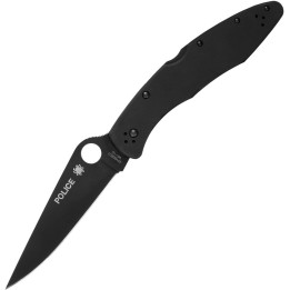 Spyderco Police Model Lockback Black