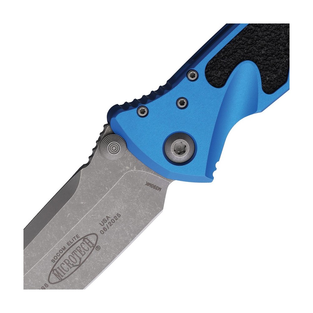 Microtech Socom Elite Linerlock Blue