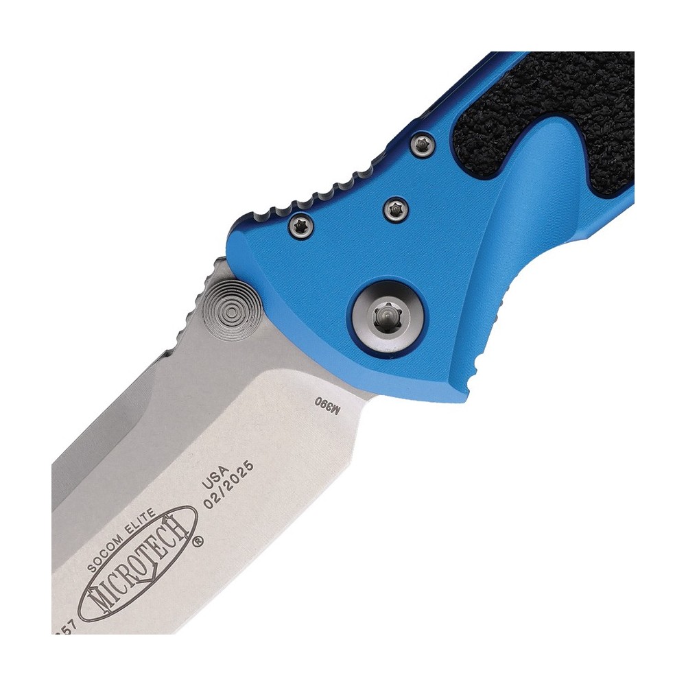 Microtech Socom Elite T/E Linerlock Blu