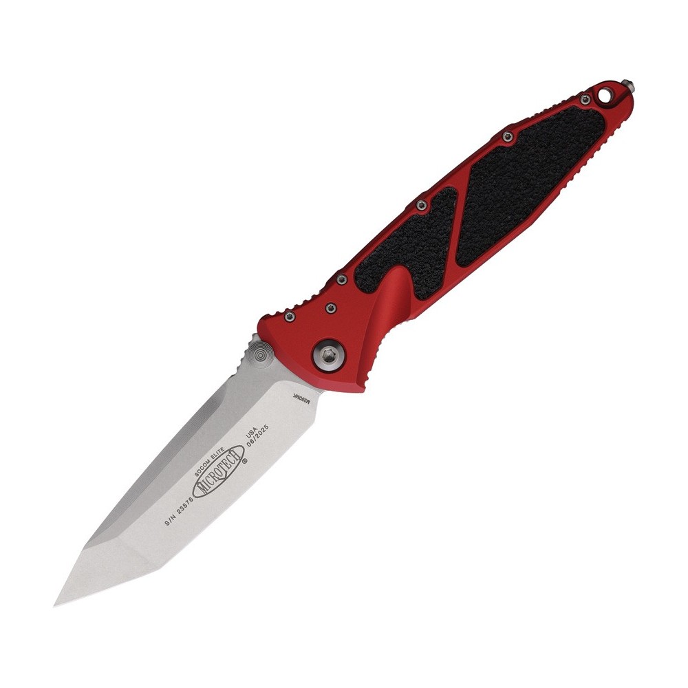 Microtech Socom Elite Linerlock Red