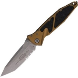 Microtech Socom Elite T\E Linerlock Tan