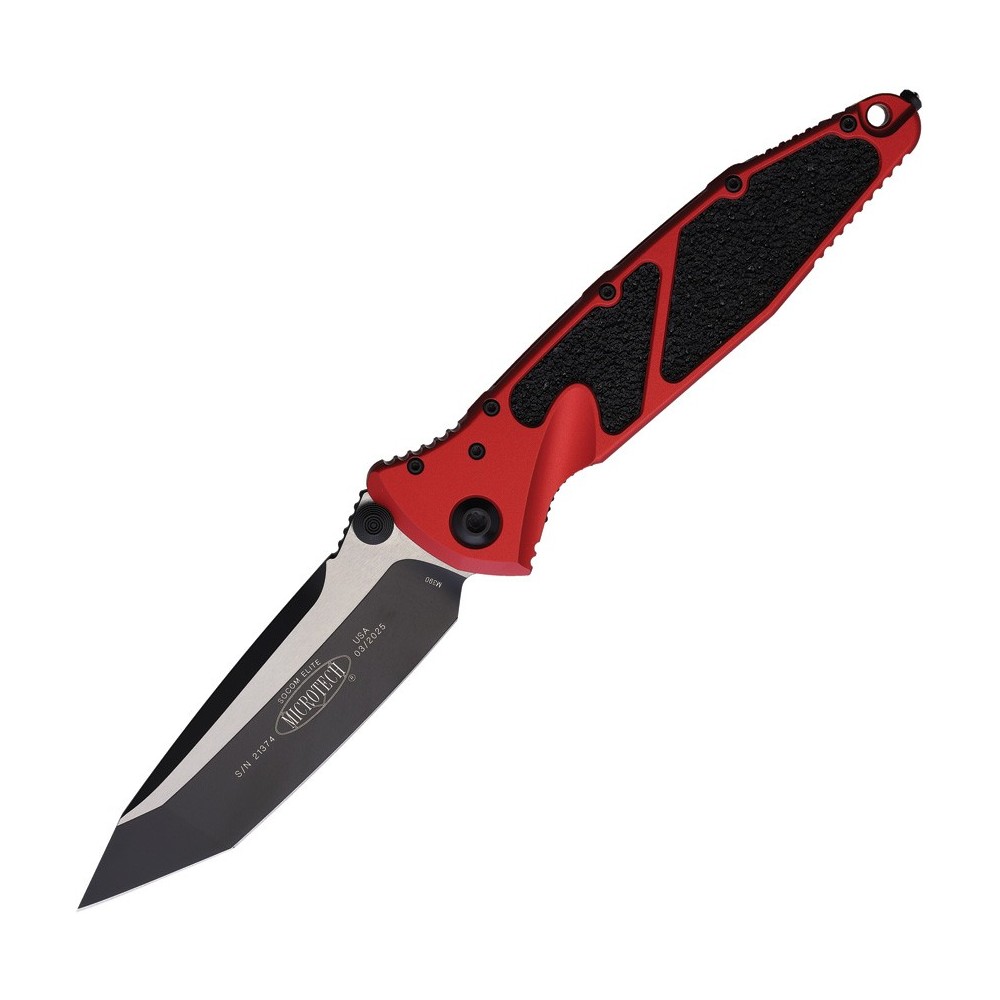 Microtech Socom Elite T/E Linerlock Red