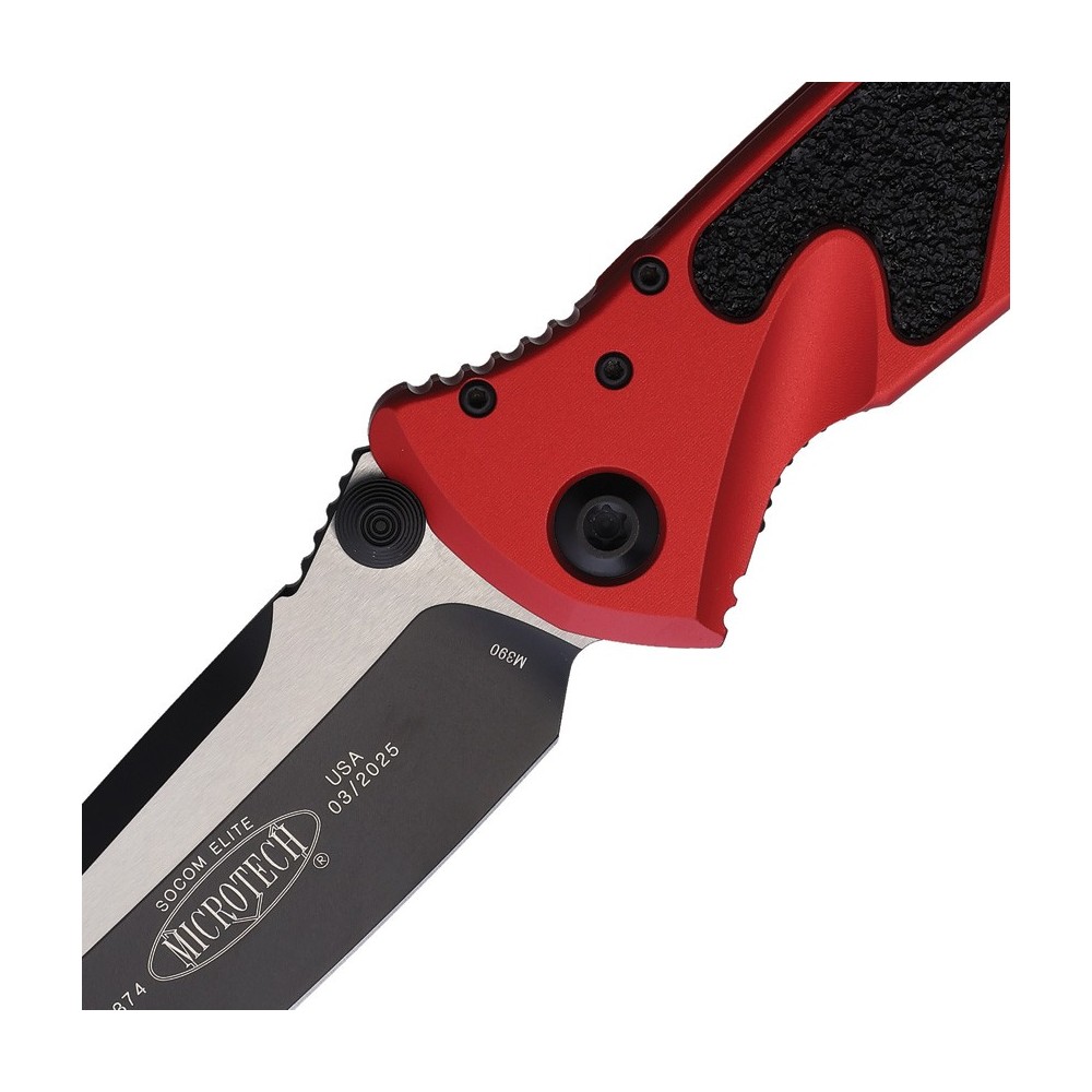 Microtech Socom Elite T/E Linerlock Red